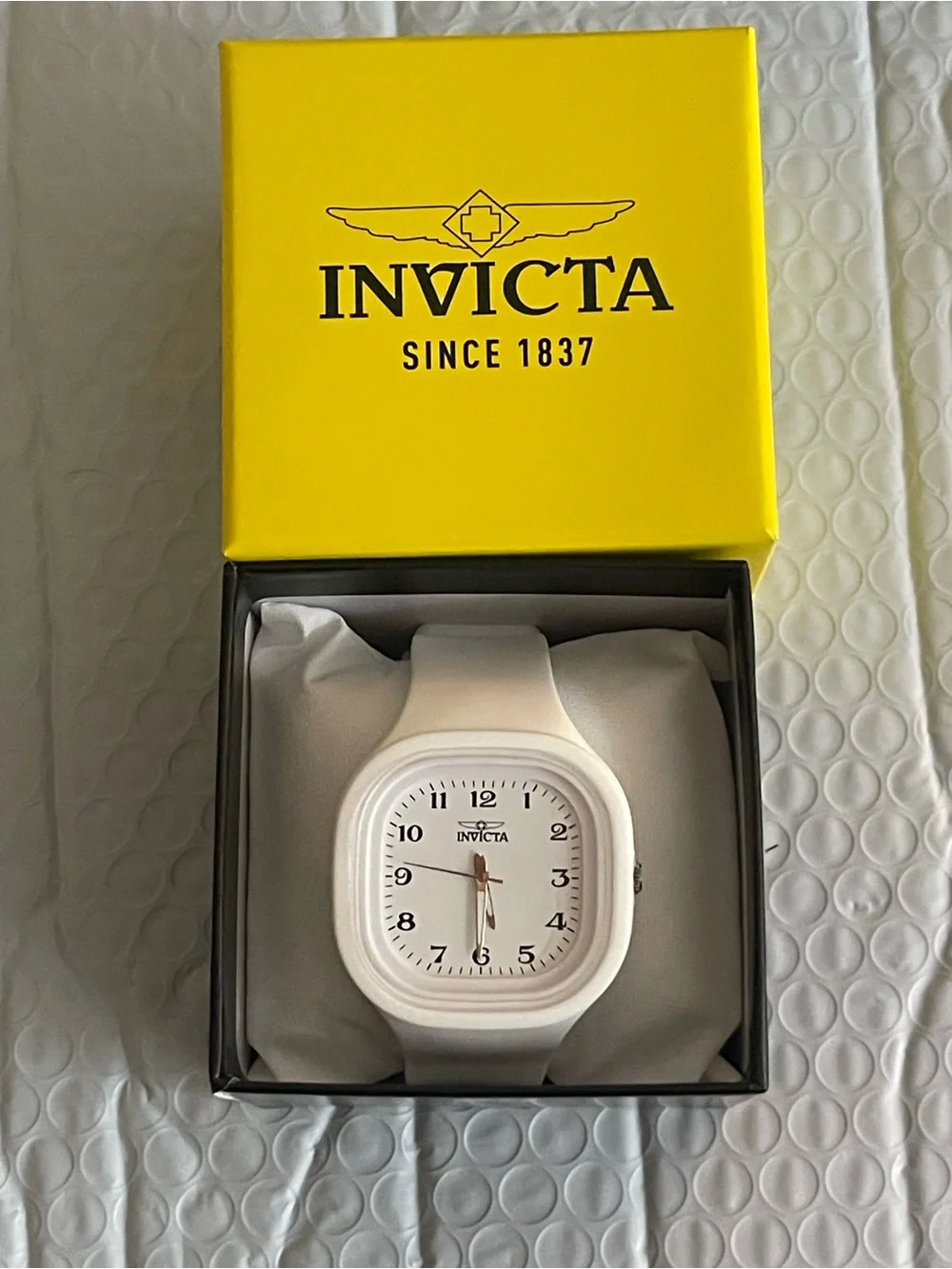 Invicta Celestial Velvion Unisex Watch - 45.3mm, White NEW